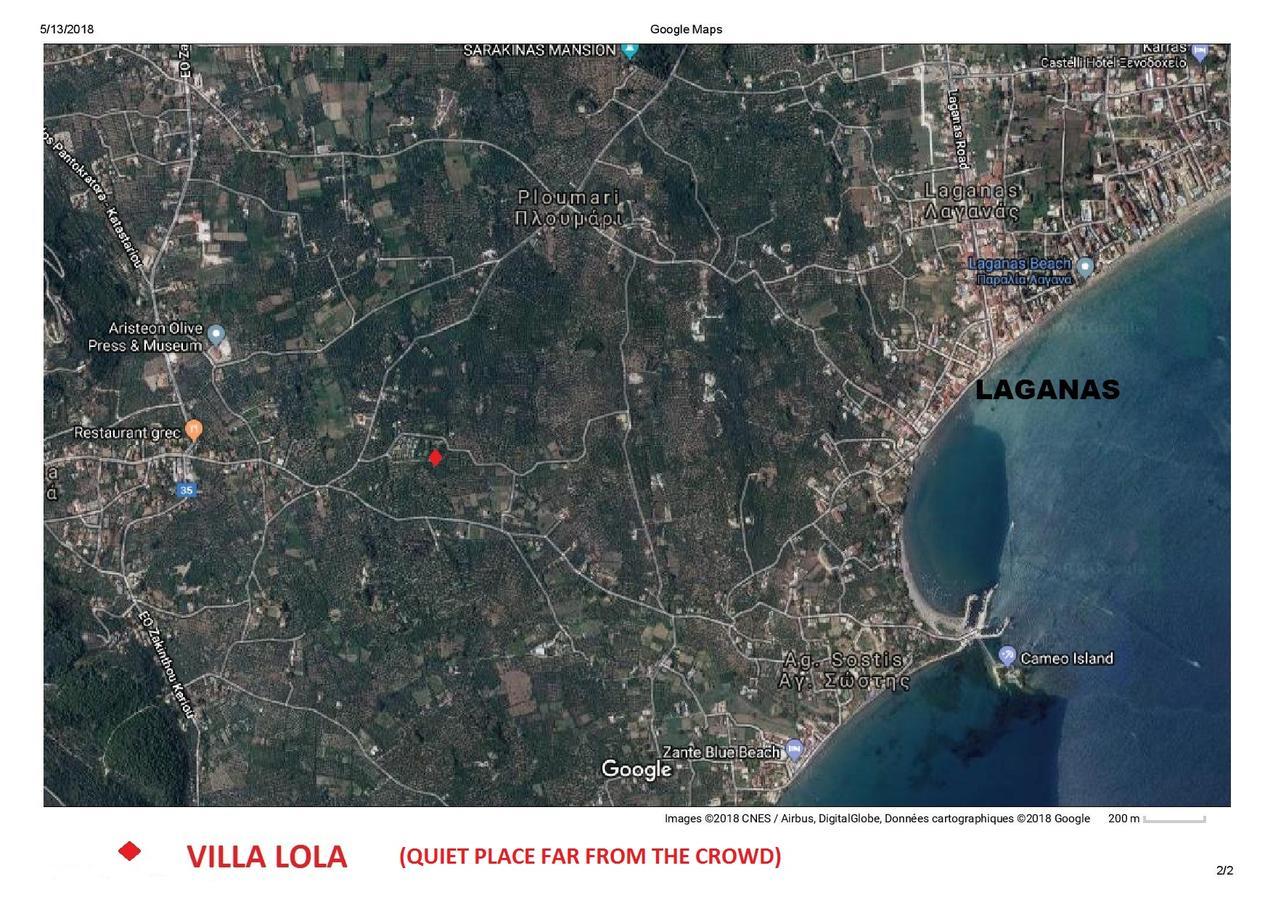 Villa Lola Lithakia  Bagian luar foto